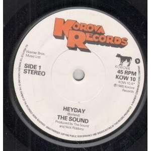  HEYDAY 7 INCH (7 VINYL 45) UK KOROVA 1980 SOUND Music