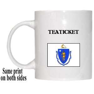  US State Flag   TEATICKET, Massachusetts (MA) Mug 