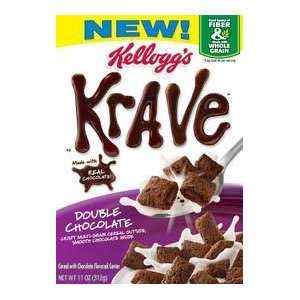 Kelloggs Krave Double Chocolate Cereal Grocery & Gourmet Food