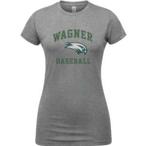  Wagner Seahawks Sport Grey Womens Varsity Washed Baseball 