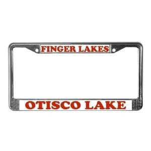  OTISCO LAKE New york License Plate Frame by  