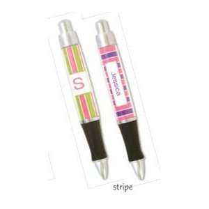    Personalized Stripe Pens   Name or Initials