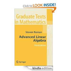   Graduate Texts in Mathematics) Steven Roman  Kindle Store