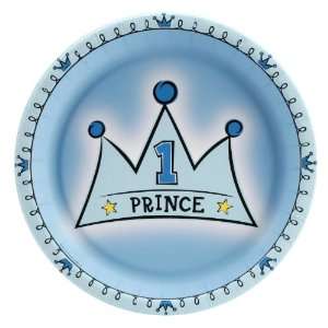 Lil Prince 1st Birthday Dinner Plates (8) Party Supplies  
