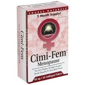  Source Naturals Cimi Fem Menopause, 40mg, 60 Tablets 