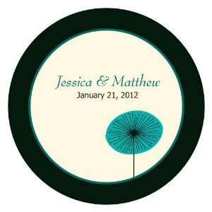  Romantic Elegance Invitation   Oasis Blue