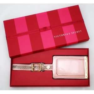  Victorias Secret Pink Luggage Tag / ID Tag with Gift Box 