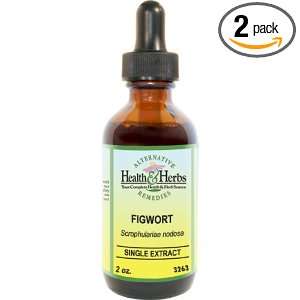   Herbs Remedies Figwort, 1 Ounce Bottle (Pack of 2) Health & Personal