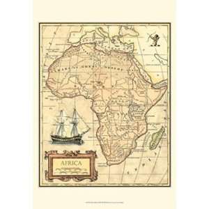  Africa Map   Poster by Vision studio (13x19)