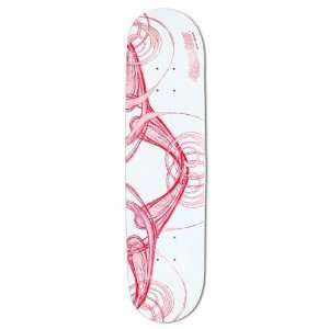  Ron Jon Pink Swirl Skateboard Deck