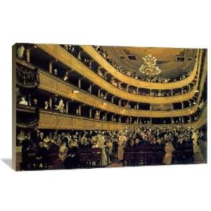 Hall   Gallery Wrapped Canvas   Museum Quality  Size 48 x 32 by 