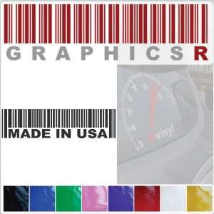   Barcode UPC Pride Patriot Made In United States A536   Red Automotive