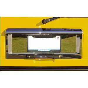  Rear License Plate Surround, for the 2005 Hummer H2 Automotive