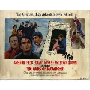 The Guns of Navarone   Movie Poster   11 x 17 