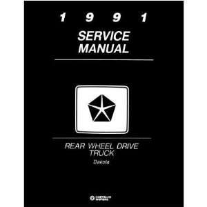  1991 DODGE DAKOTA TRUCK Shop Service Repair Manual Book 