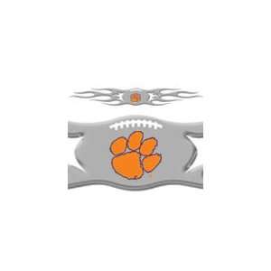    NCAA Clemson Tigers Decal   XL Flame Graphic