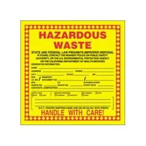  California Codes of Regulations Title 22 Waste Labels 