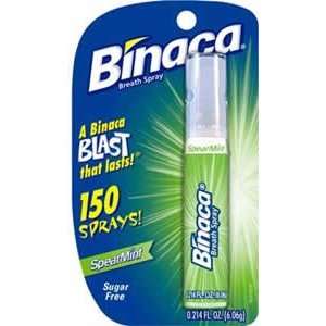  Binaca Spearmint Breath Spray