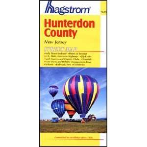    Hagstrom 450299 Hunterdon County NJ Pocket Map Electronics