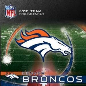  Denver Broncos 2010 Box Calendar
