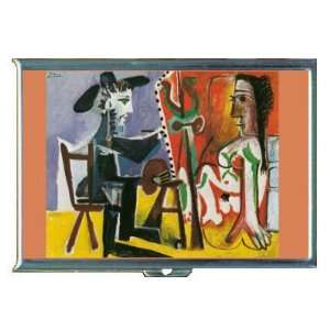 PICASSO ARTIST AND HIS MODEL ID Holder, Cigarette Case or Wallet MADE 