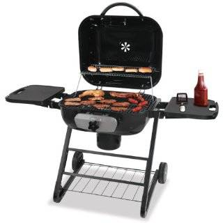  Char Griller 2123 Wrangler 640 Square Inch Charcoal Grill 