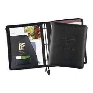   Strong Leather 5311 Zippered Exec u line Ring Binder