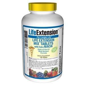  Life Extension Mix w/Extra Niacin (w/o Copper) 100 Tabs 