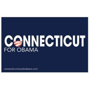     (Connecticut for Obama) Campaign Poster 17 x 11