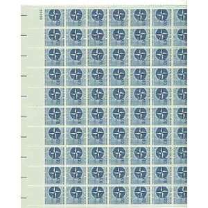 Nato Emblem Sheet of 70 x 4 Cent US Postage Stamps NEW