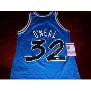  Signed Shaquille ONeal Uniform   Oneal Orlando Magic lakers 
