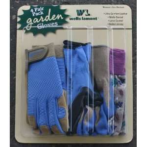   Pair Pack Garden Gloves Women Size Medium Ultra Comfort Leather Gloves