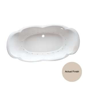 Aqua Glass Dark Bone Acrylic Drop In Jetted Whirlpool Tub 