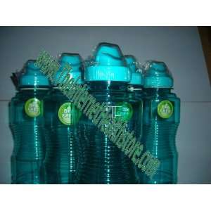  New Wave 1 Liter 4 Emerald Green BPA Free Water Bottle 