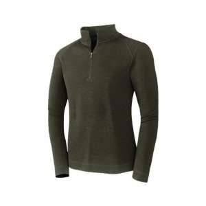  Smartwool Midweight Zip T Top   Mens Olive Heather 