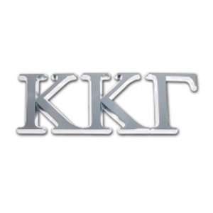 Kappa Kappa Gamma Sorority Chrome Auto Emblem