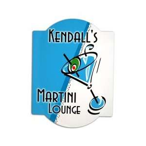  Blue Martini Bar Sign