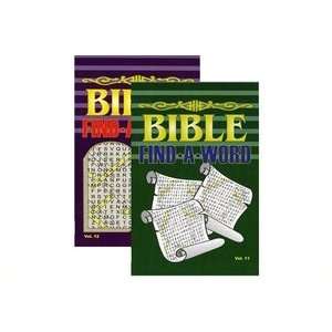  Bible Find A Word Puzzle Book Digest Size