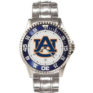   Auburn University Tigers Mens Competitor Stainless Steel Watch Sports