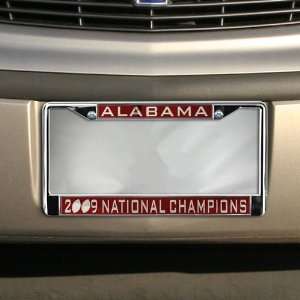  Alabama Crimson Tide 2009 BCS National Champions Chrome Crimson 