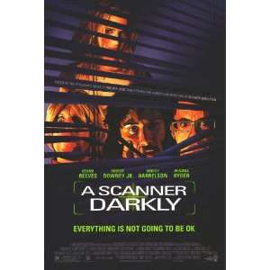  Scanner Darkly 27 X 40 Original Theatrical Movie Poster 