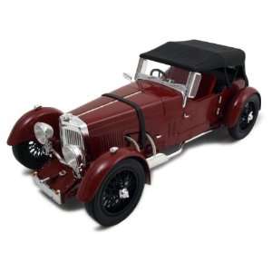    1934 Aston Martin Mark 2 Burgundy 1/18 Model Car Toys & Games