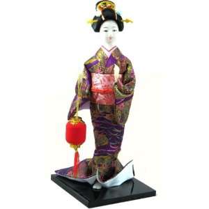  Japanese Lantern Geisha Doll Toys & Games