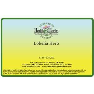 Alternative Health & Herbs Remedies Lobelia Herb Cut & Sifted , 8 