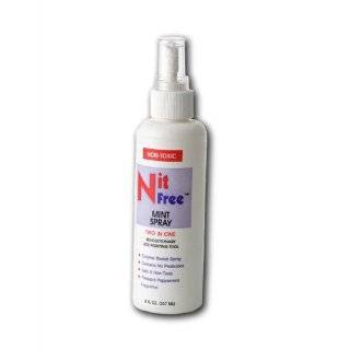 Natural Lice and Insect Repellent, Nit Free Mint Spray, Natural 