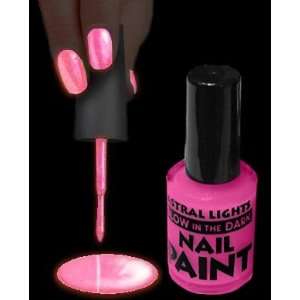  Glow In The Dark Nail Polish (Pink) 