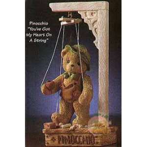   TEDDIES PINOCCHIO YOUVE GOT MY HEART ON A STRING