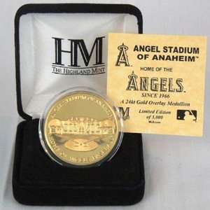 Los Angeles Angels Angel Stadium 24KT Gold Commemorative 