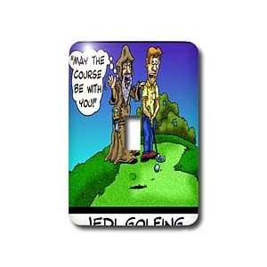 Londons Times Star Wars and Star Trek Cartoons   Jedi Golfing   Light 