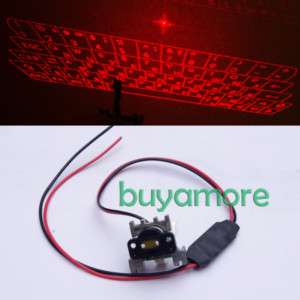Cube 650nm Red Laser Module for Virtual Keyboard VKY 076783016996 